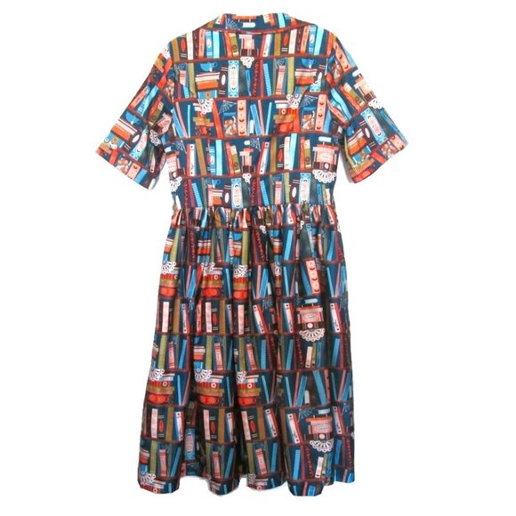 halloween lindy bop books dress size medium 12 goth whimsygoth - Picture 6 of 7